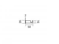 Крючок Cisal Xion XI090710 схема 2