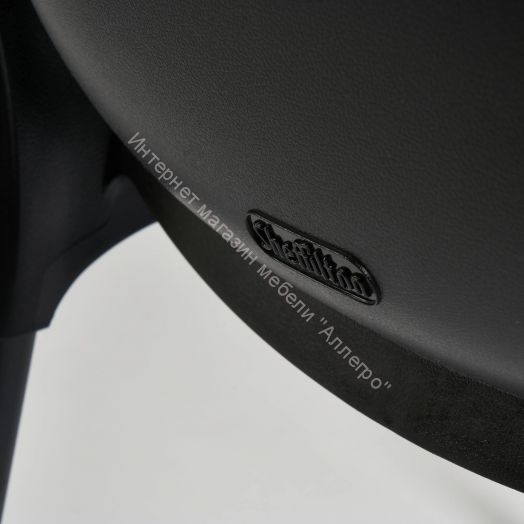 Стул GENIUS (mod 75) металл/пластик, черный/черные ножки