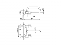 Смеситель для кухни Cisal Tr TR000410 схема 2