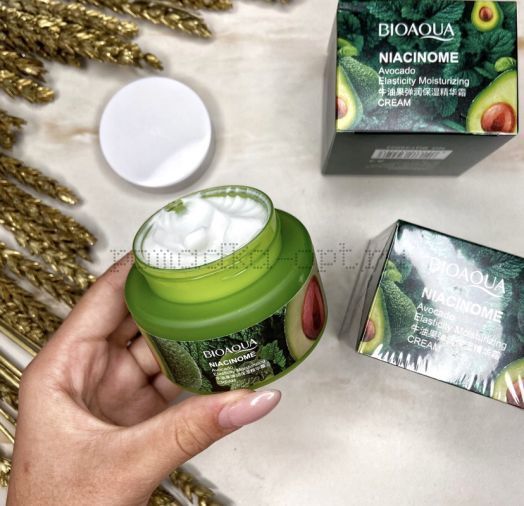 ~~~ Bioaqua Niacinome Avocado Cream Увлажняющий крем для лица c авокадо и ниацинамидом Bioaqua