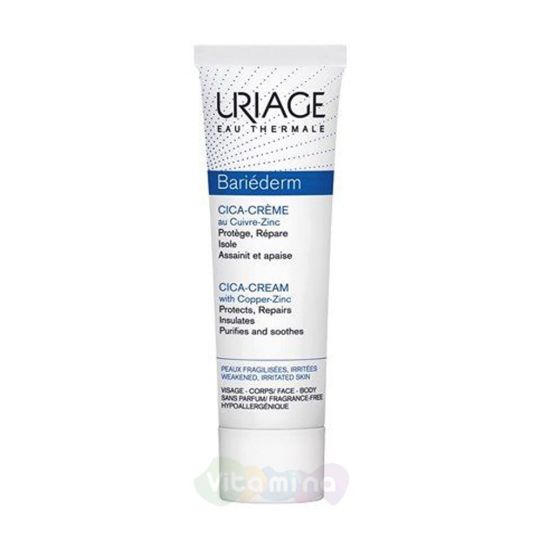 Uriage Bariederm Cica-Cream цика-крем с Cu-Zn восстанавливающий