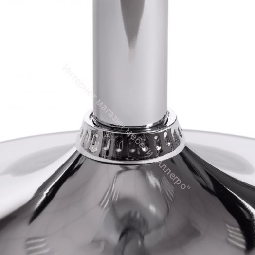 Стул барный BIAGGIO (mod. KY717) металл/экокожа, белый/хром