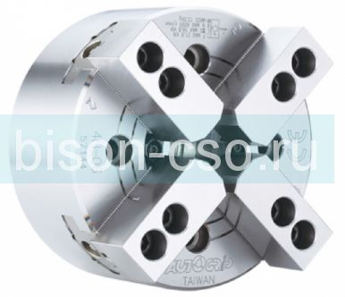 Патрон токарный Autogrip 4H-12A8 4-х кулачковый механизированный со сквозным отверстием