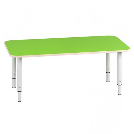РСН-0012-08 Стол прямоугольный регулируемый Цвет: Зелёный