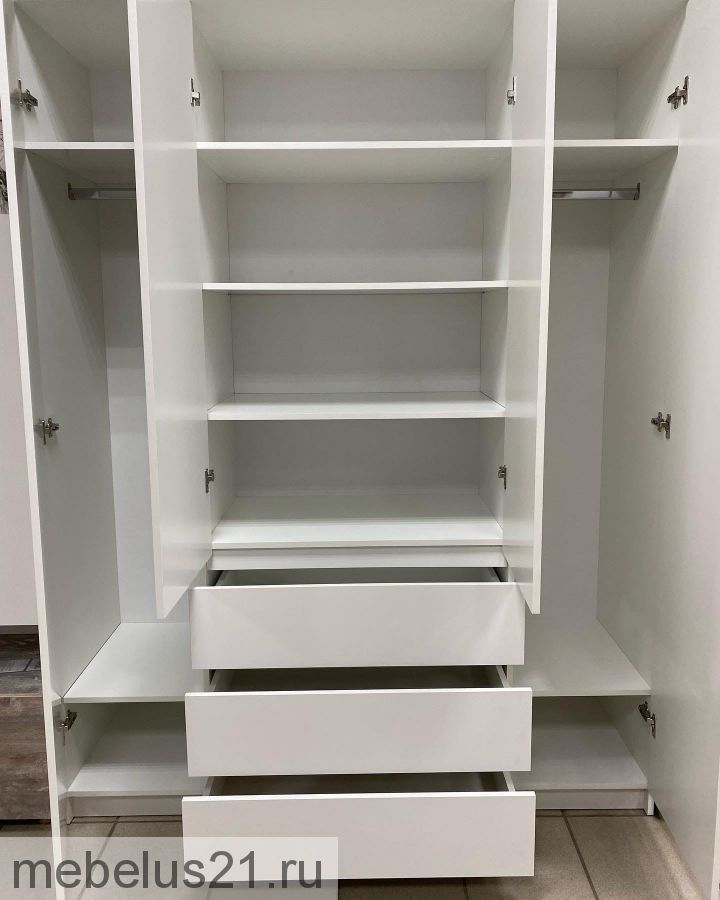 Шкаф Норд 1600 мм Белый