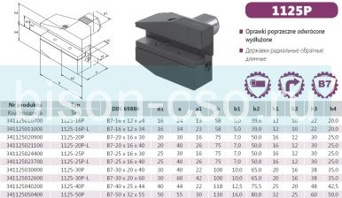 1125-20P Резцедержатель B7-20x16x30 правый Bison-Bial Польша