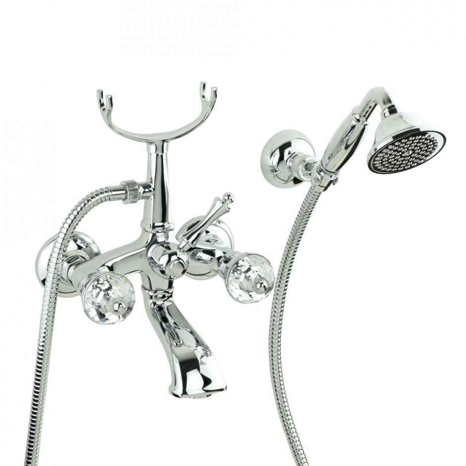 Изображение Смеситель двухвентильный для ванны Migliore Korona crystal ML.KRN-4703