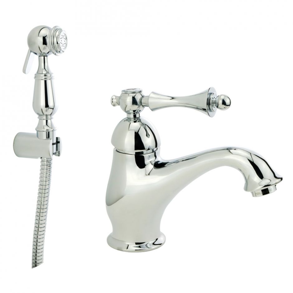 Изображение Смеситель однорычажный для раковины с гигиеническим душем Migliore Bomond new ML.BMD-9714