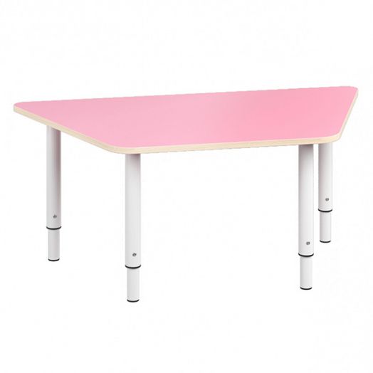 РСН-0010-04 Стол трапециевидный регулируемый Цвет: Розовый