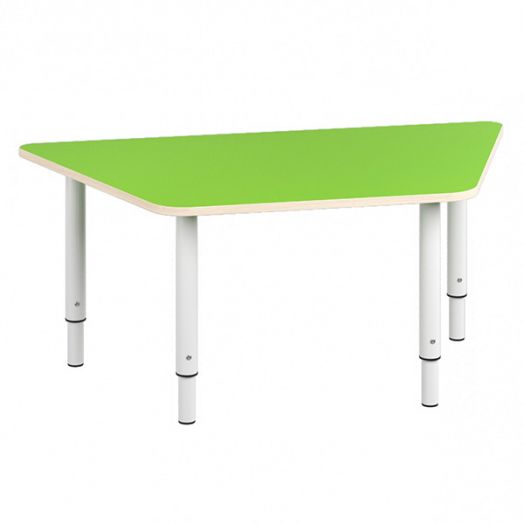 РСН-0010-08 Стол трапециевидный регулируемый Цвет: Зелёный