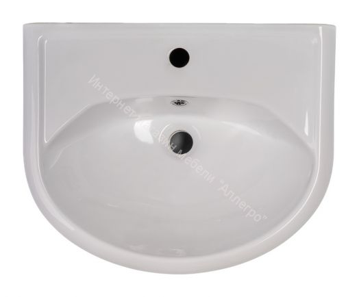 Шкаф-зеркало Радуга Черный металлик 55 левый/правый АЙСБЕРГ