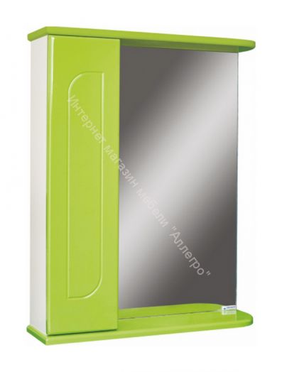 Шкаф-зеркало Радуга Яблоко 60 левый/правый АЙСБЕРГ