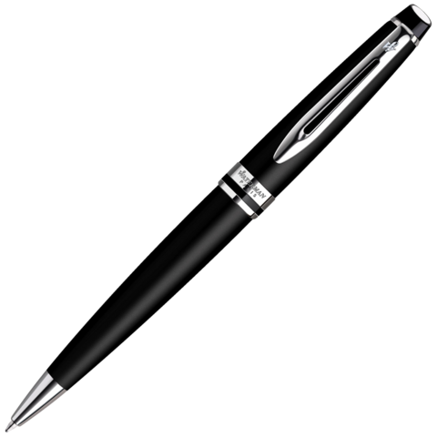Waterman Expert - Matte Black CT, шариковая ручка, M