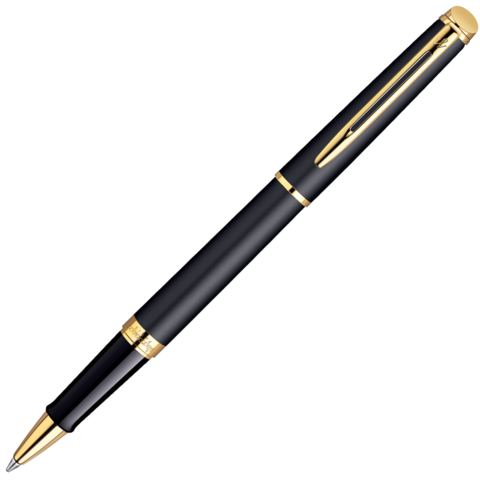 Waterman Hemisphere - Matt Black GT, ручка-роллер, F, BL