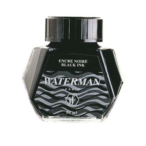 Waterman Чернила (флакон), черные