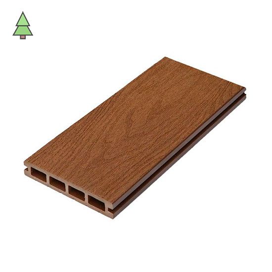 Террасная доска из ДПК 140*25*3000 мм CM Decking Bark цвет: Тик