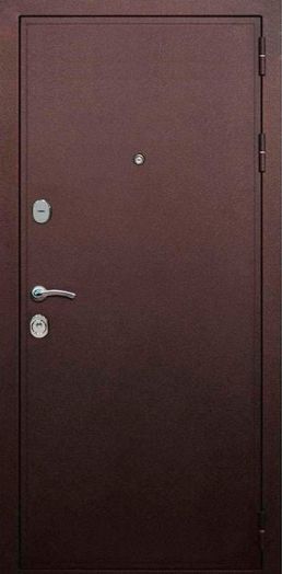 Дверь входная металлическая Great Doors H5 Антик Медь Зеркало Макси Сандал Светлый