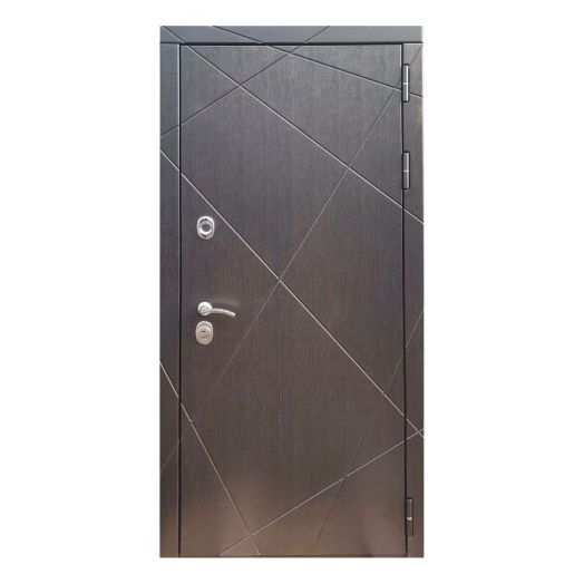 Дверь входная металлическая Great Doors H13 Венге ФЛ-117 Белый Софт