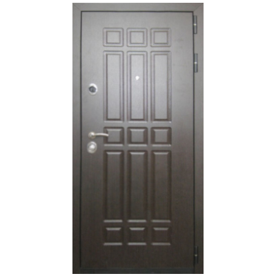 Дверь входная металлическая Great Doors H8 Венге ФЛ-119 Белый Софт