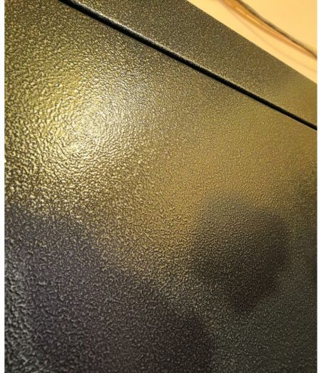 Входная дверь Лабиринт SILVER Зеркало фацет Белый софт