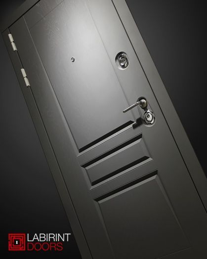 Входная дверь Лабиринт Платинум 21 Белый софт