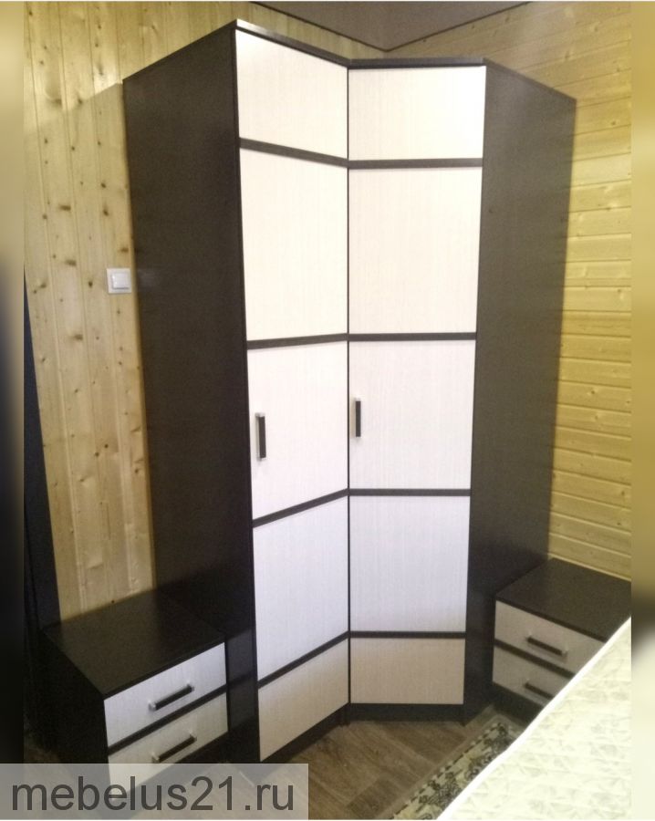 Шкаф угловой Сакура