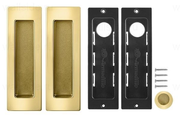 Ручка Armadillo для раздвижных дверей SH010 URB GOLD-24 Золото 24К