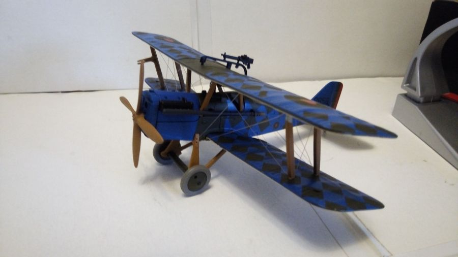 Британский биплан RAF SE 5A  в масштабе 1/48