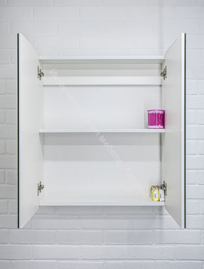 Шкаф-зеркало Норма 60 2 двери АЙСБЕРГ