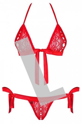 Соблазнительный комплект с бусинками