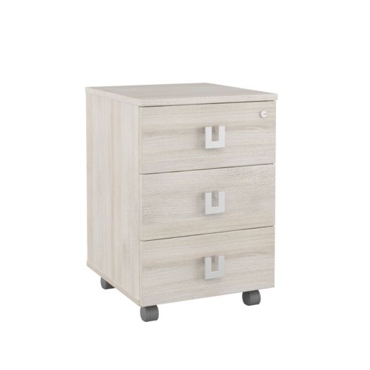 Solid Тумба подкатная с 3 ящиками 420x450x620 мм