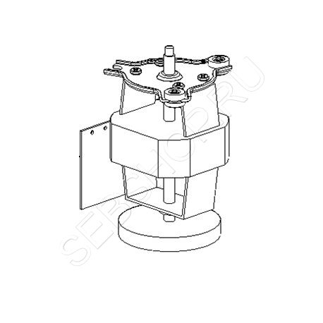 Мотор стационарного блендера MOULINEX BLENDER PREMIUM модели LM850D10/JNA .  Артикул MS-650317.