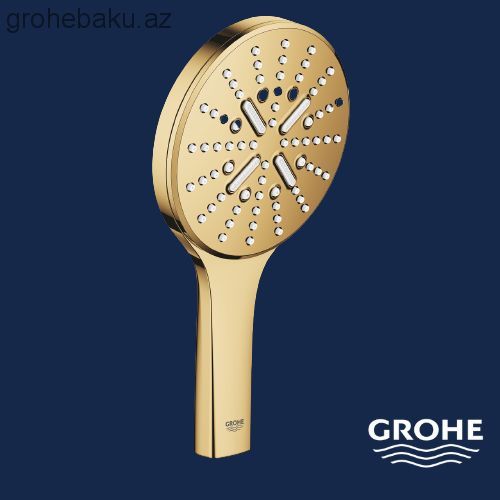 РУЧНОЙ ДУШ RAINSHOWER SMARTACTIVE 130 3 ТИПА СТРУИ