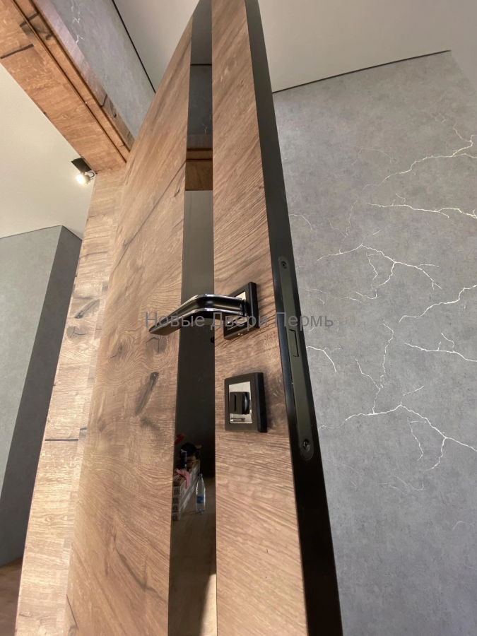 Royal-2 Дуб Пацифика черное стекло