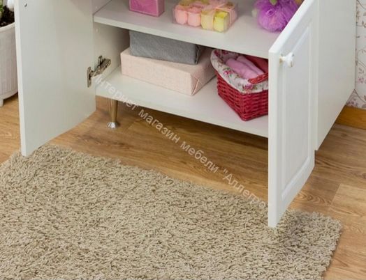 Тумба с умывальником "Элеганс 60 Софи с ящиками Sanflor