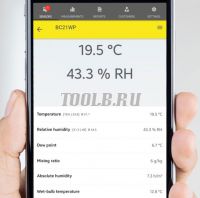 Trotec BC21WP appSensor Термогигрометр фото