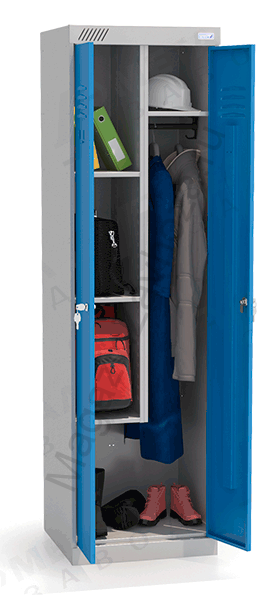 ШМУ 22-530 Шкаф универсальный с синими дверьми