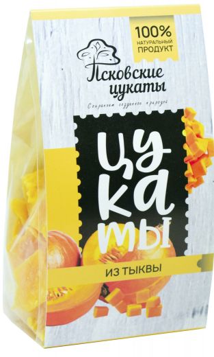 Цукаты из тыквы 120гр