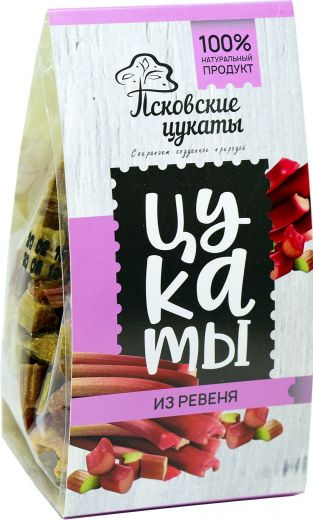 Цукаты из ревеня 130гр