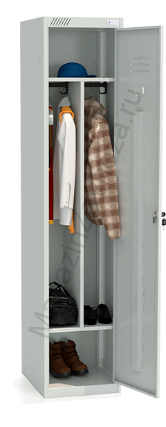 Шкаф для одежды ШРС 11-400 с перегородкой