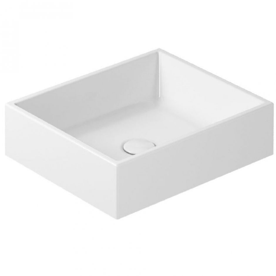 Изображение Раковина Galassia Plus Design без отверстий и перелива 45x38 6104