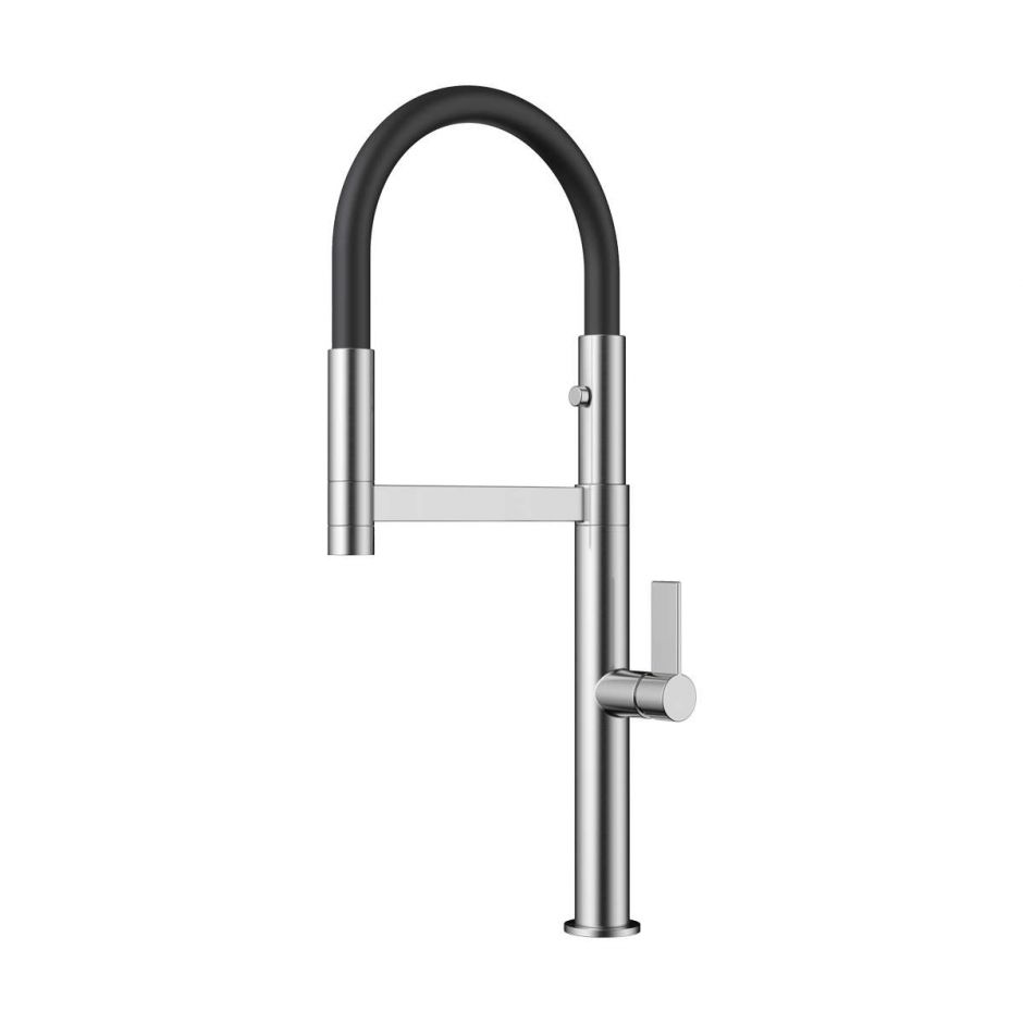 Смеситель для кухни из латуни Omoikiri Osaka 49943 с гибким изливом