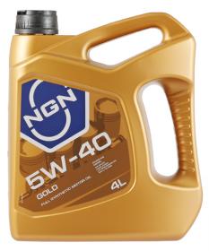 5W-40 GOLD SN/CF канистра 4 л NGN (Нидерланды)