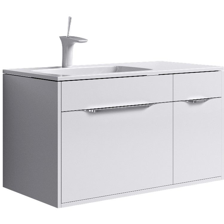 Изображение Тумба под раковину Aqwella Малага 90х45