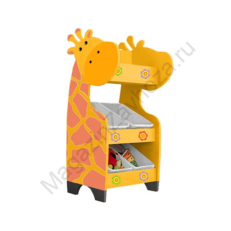 СТЕЛЛАЖНАЯ НАКЛОННАЯ СИСТЕМА ХРАНЕНИЯ 25/30 С ДЕКОРАЦИЕЙ МАНГО