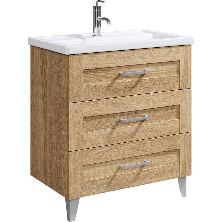 Изображение Напольная тумба для раковины Aqwella Foster 81х89