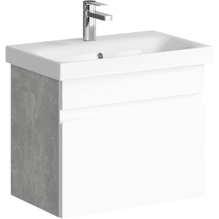 Изображение Подвесная тумба под раковину Aqwella Smart с выдвижным ящиком 60х51