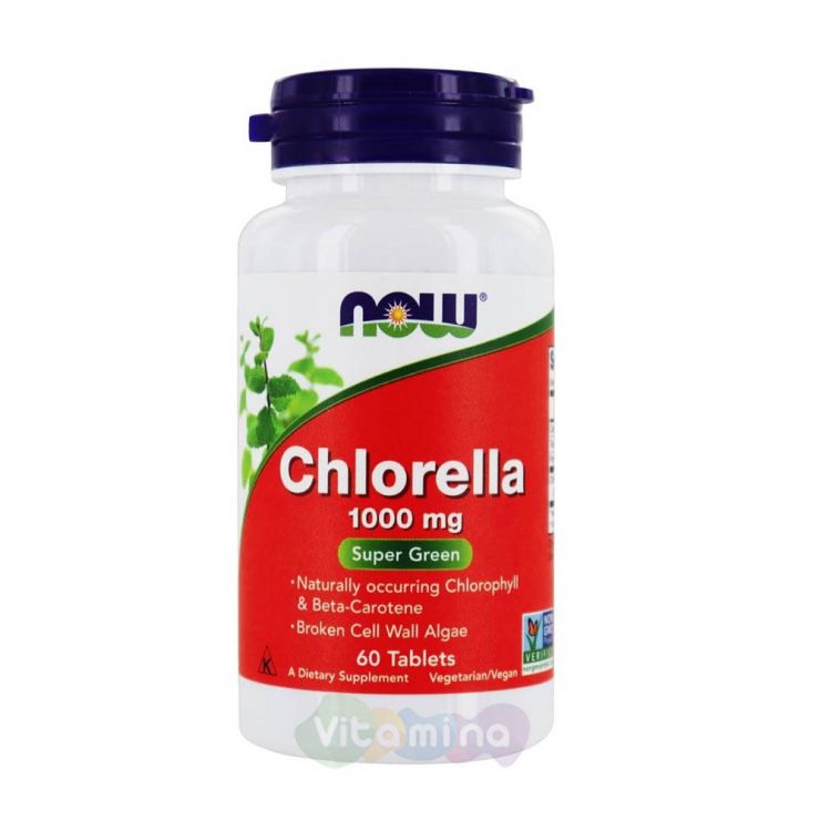 Chlorella (Хлорелла) 1000 мг, 60 табл