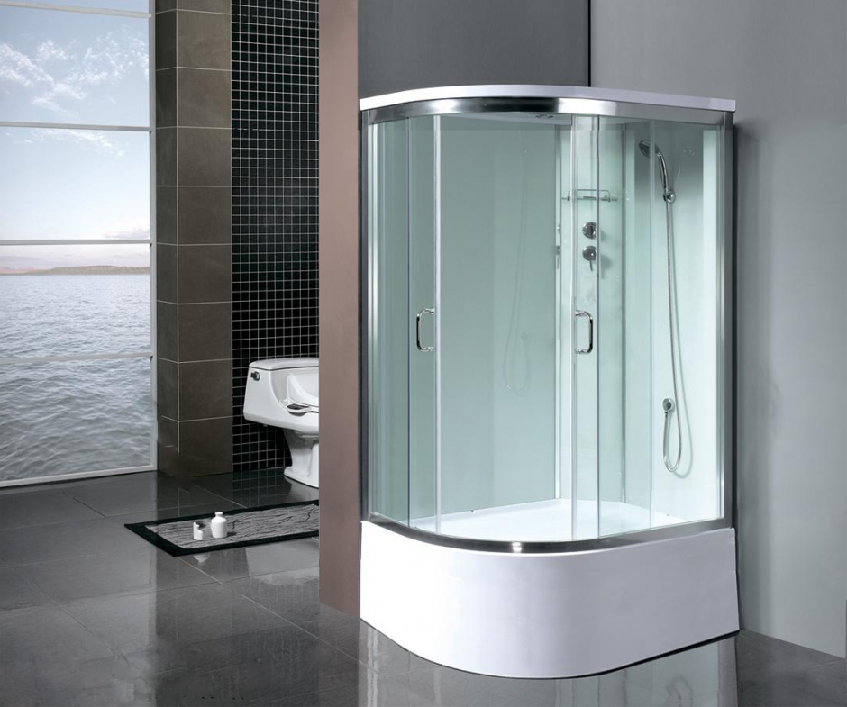 Изображение Душевая кабина с высоким поддоном BandHours Orion L (Орион Л) 120х80 см