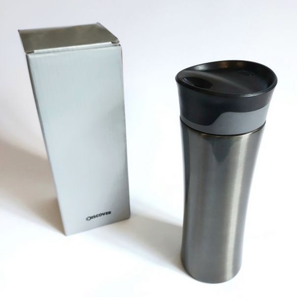 Термокружка Discover серая